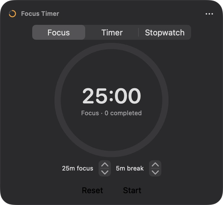 Focus Timer